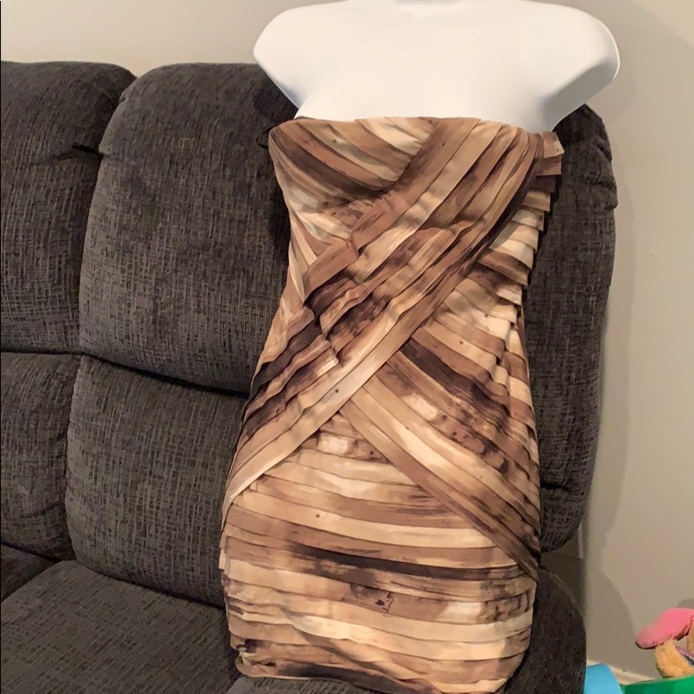 Guess Strapless mini dress